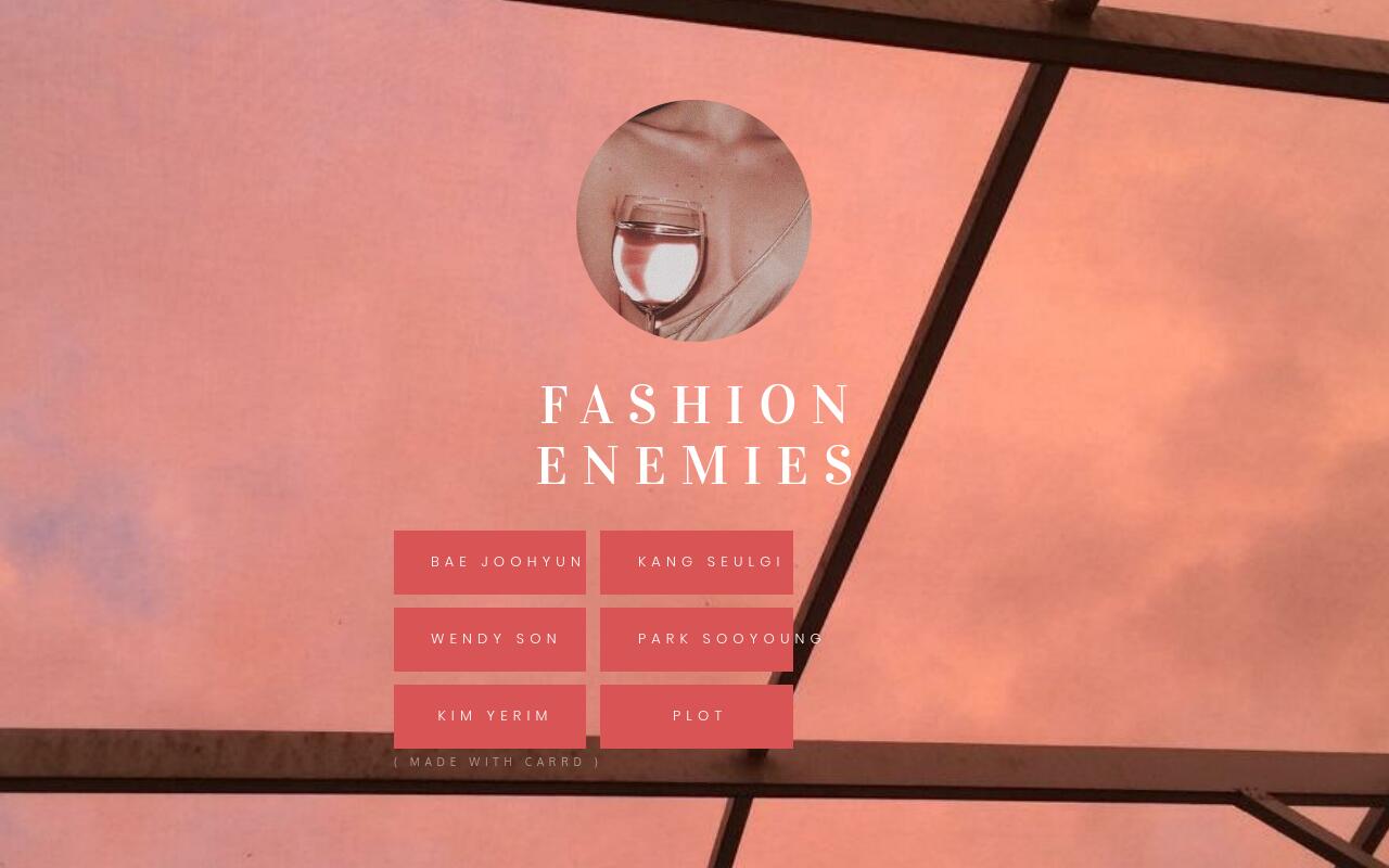 Carrd profile picture for @fashion